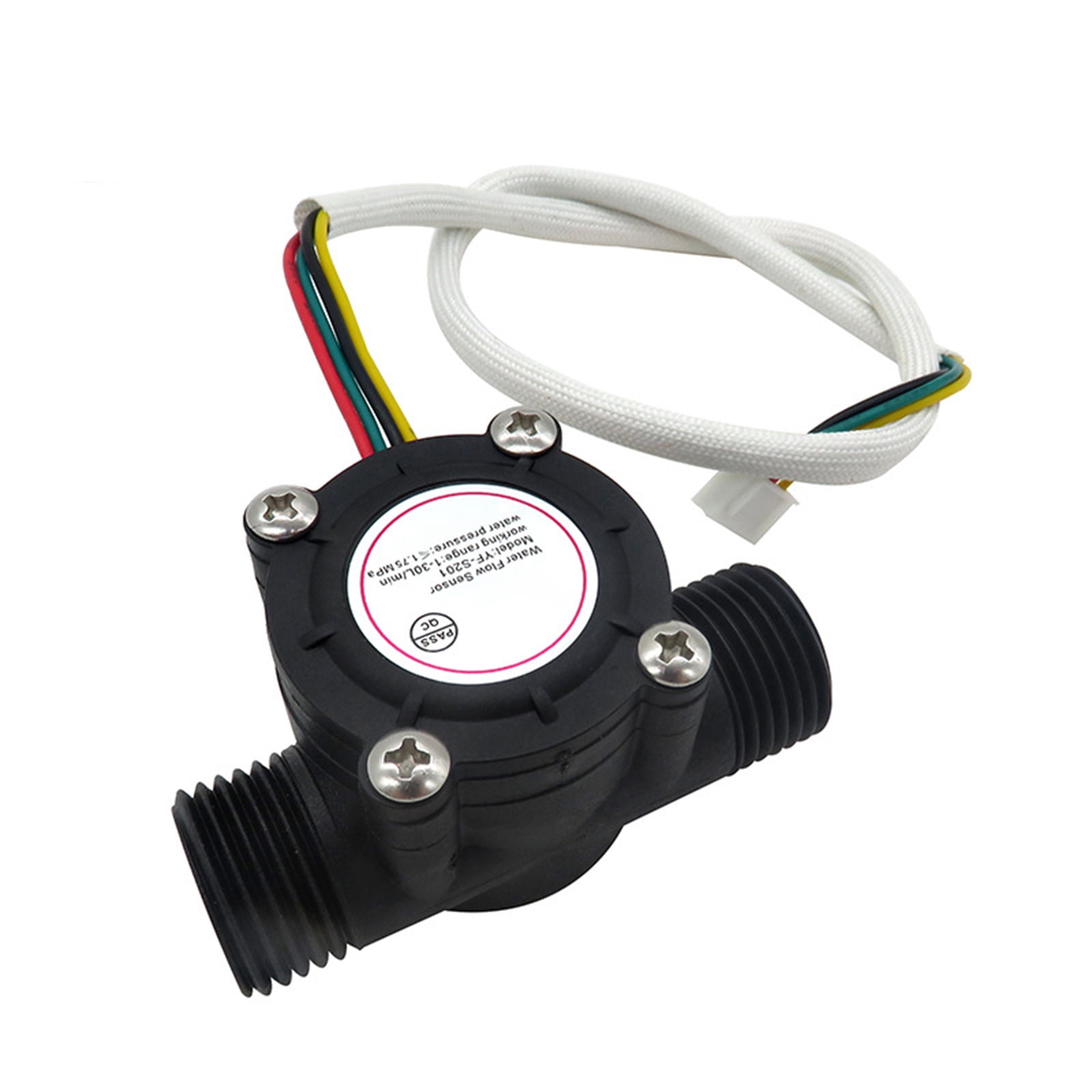 BIBABLYKE Water Flows Sensors Flowmeter Hall Flows Sensors Water ...