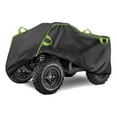 thumbnail image 1 of BIBABLYKE Waterproof Heavy Duty ATV Cover for Scooter Motorcycle Outdoor Storage Dust Rain UV Protection 210D Oxford Fabric Black, 1 of 7