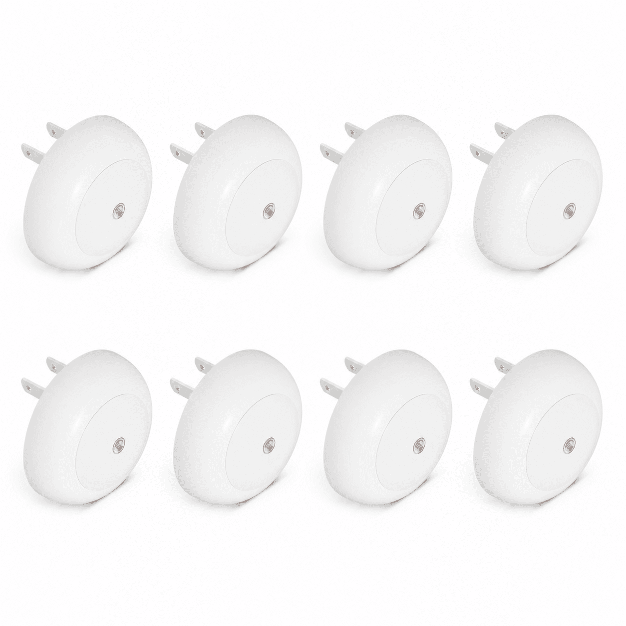 BIBEARBIBEAR Night Light, Night Lights Plug into Wall, Dusk to Dawn Sensor, Blue Led Night Light 0.5W, 8 Pack Nightlight for Adults, Bedroom, Bathroom, Hallway, Kitchen