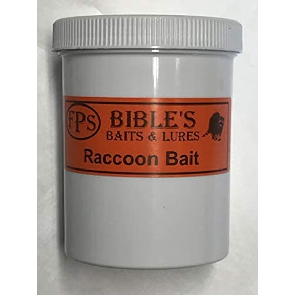 BIBLE'S Raccoon Bait (8 oz.) Works in Traps, DP Traps, Dirt Hole Set.