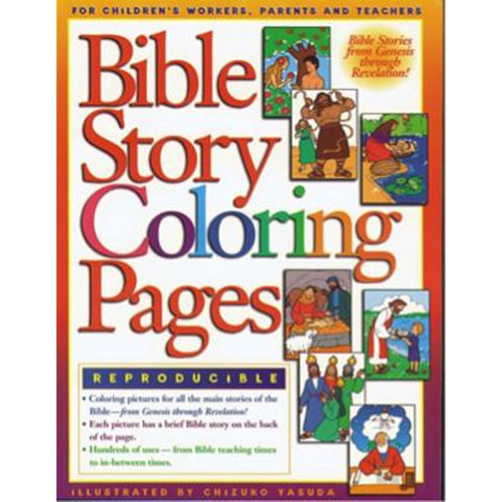 Pre-Owned Bible Story Coloring Pages 1 (Paperback) 0830718699 9780830718696