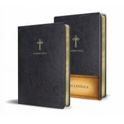 BIBLIA DE AMERICA Biblia Cat lica en Espa ol. S mil Piel Negro, Tama o Peque o / Catholic Bible. S Panish-Language, Leathersoft, Black, Compact Paperback
