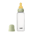 thumbnail image 1 of BIBS Baby Bottle with Medium Flow Natural Rubber Latex Nipple, Sage, 9 oz, 1 Each, 1 of 9
