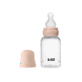 thumbnail image 1 of BIBS Baby Bottle with Slow Flow Silicone Nipple, Blush, 5 oz, 1 Each, 1 of 10