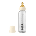 thumbnail image 1 of BIBS Baby Glass Bottle with Slow Flow Latex Nipple, Ivory, 8 oz, 1 Count Each, 1 of 9