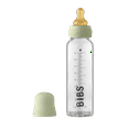 thumbnail image 1 of BIBS Baby Glass Bottle with Slow Flow Latex Nipple, Sage, 8 oz, 1 Count Each, 1 of 9