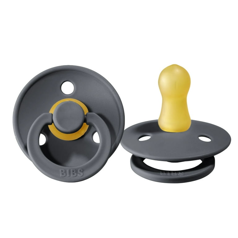 BIBS Round Colour Pacifiers GLOW - Size 3 (18-36m) BIBS Round Colour Pacifiers GLOW - Size 3 (18-36m)
