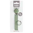 thumbnail image 1 of BIBS Pacifier Clip, Ribbon Sage, Infant, 1 of 4