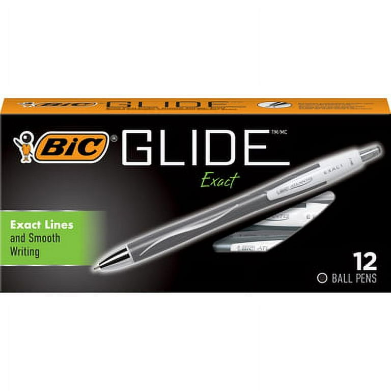 Ballpoint Pen, Retractable, Fine 0.7 mm, Black Ink, Black Barrel, Dozen Ballpoint Pen, Retractable, Fine 0.7 mm, Black Ink, Black Barrel, Dozen