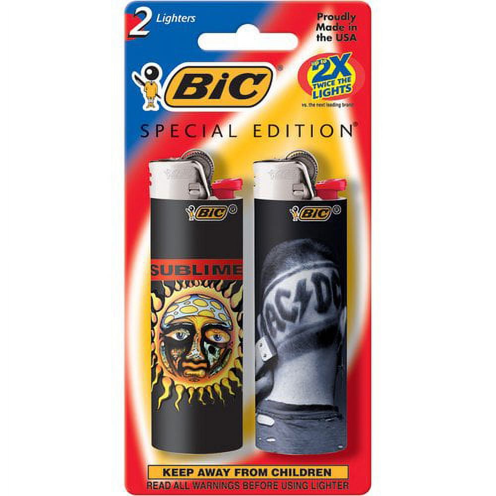 BIC 2Pack Rock Band Lighters