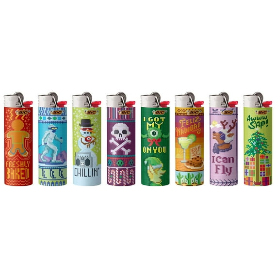 BIC 2PK HOLIDAY POCKET LIGHTER