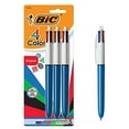 thumbnail image 1 of BIC 4-Color Ballpoint Pens, Medium Point (1.0mm), 4 Colors in 1 Set of Multicolored Pens, 3-Count Pack of Pens for Journaling and Organizing (MMP31-AST), 1 of 3