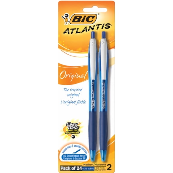 BIC Atlantis Ballpoint Pens Original (Pack of 24)