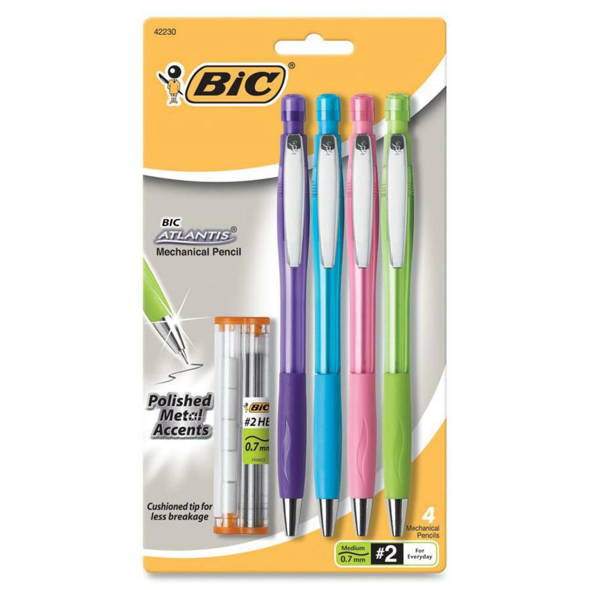 Bic Mechanischer Bleistift 0.7mm Blau – Mit Gummi Griff Für Angenehmes Schreiben
