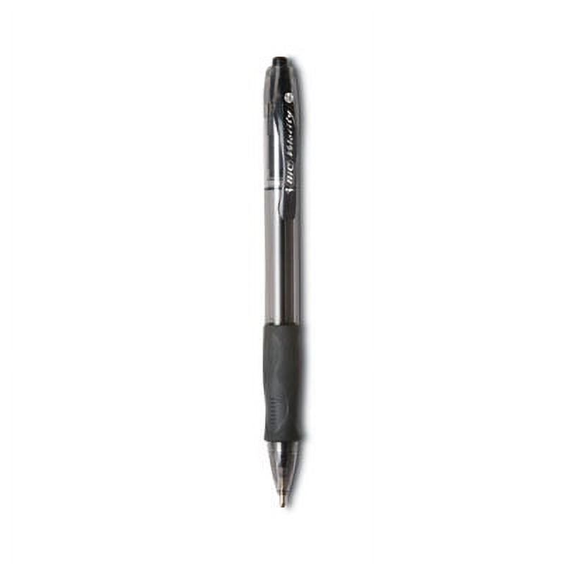 BIC BICVLGB361BK Velocity Atlantis Bold Retractable Ballpoint Pen Value Pack, 1.6 mm, Black Ink and Barrel, 36/Pack