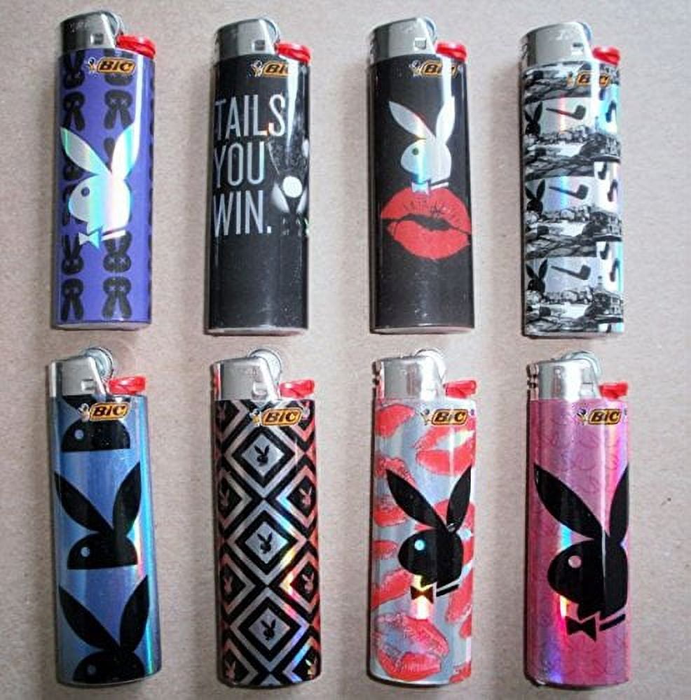 BIC BIG Playboy Bunny Lighters ~ 6 (Six) the Best Kind