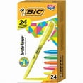 thumbnail image 1 of BIC Brite Liner Highlighter, Chisel Tip, Assorted Colors, 24-Count, 1 of 4