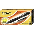 thumbnail image 1 of BIC Bu311bk Bu3 Retractable Ballpoint Pen, Bold, 1.0Mm, Black, Dozen, 1 of 4