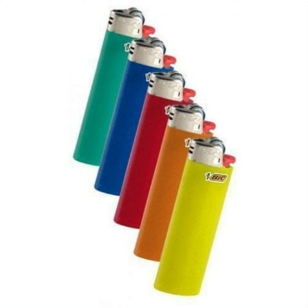 BIC Classic Lighters Cigar Cigarette Maxi Full Lighter Size, 10 Piece