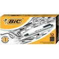 thumbnail image 1 of BIC Clic Stic Retractable Ball Pen, Medium Point 1.0 mm, Black Ink, 12-Count CSM11-Blk, 1 of 2