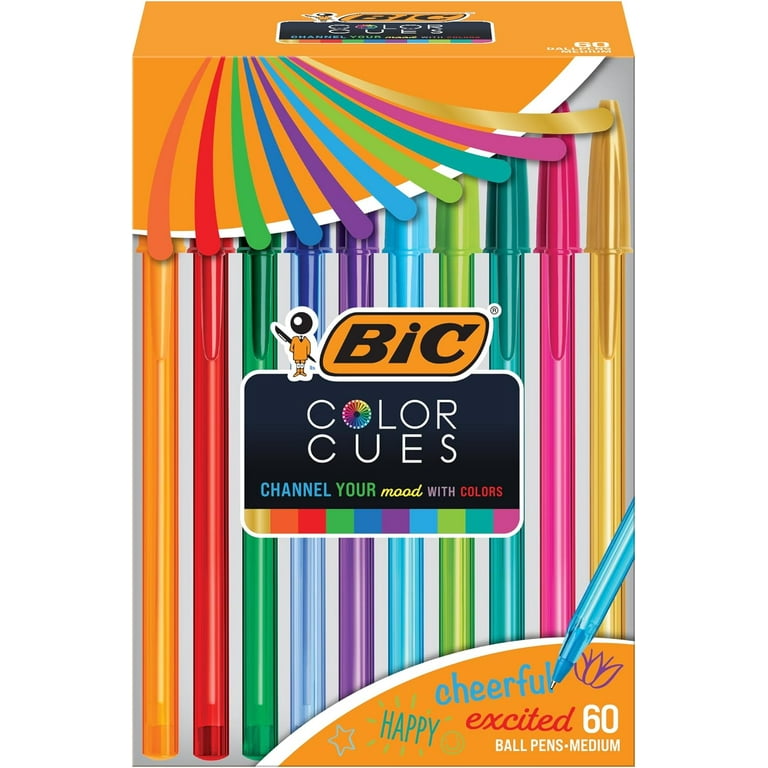 Coloured biro pens deals