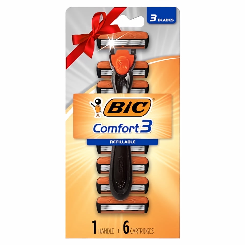 BIC Comfort 3 Hybrid Men's Disposable Razor (Pack of 20)