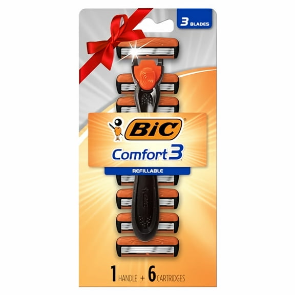 BIC Comfort 3 Hybrid Men's Disposable Razor (Pack of 4)