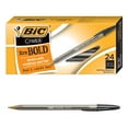 thumbnail image 1 of BIC Cristal Xtra Bold Ball Pen, 1.6mm, Black, 24 Pack, 1 of 6