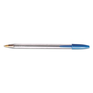 BIC Cristal Xtra Smooth Ballpoint Pen - Blue 24 Pack