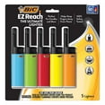 BIC EZ Reach Lighters, 5 pk.
