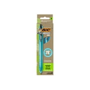 BIC Ecolutions Ocean-Bound Plastic Gel Pens, Medium Point, 1.0mm, Black Ink, 4-Pack