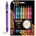 thumbnail image 1 of BIC Gel-ocity Quick Dry Fashion Retractable Gel Pens, Medium Point (0.7mm), 8-Count Gel Pen Set, Colored Gel Pens With Full-Length Grip, 1 of 3
