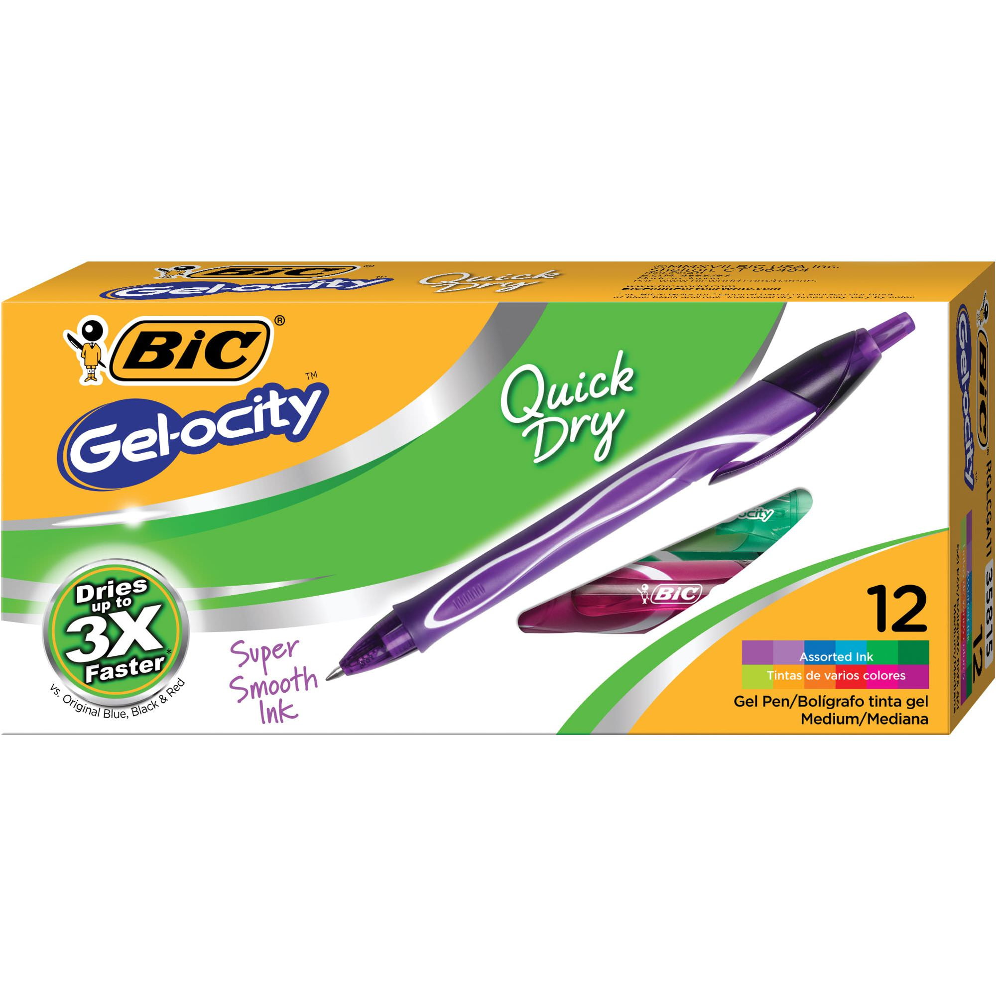 BIC® BRITE LINER® HIGHLIGHTERS, ASSORTED COLORS, 5/SET - Multi access office