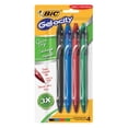BIC Gelocity Quick Dry Medium Point Assorted Colors Gel Pens 4-Count ...