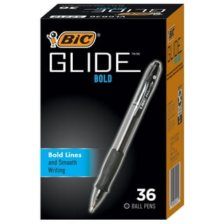  BICVLGB11BK  BIC Glide Bold Ballpoint Pen - Bold Point (1.6mm) -  Black