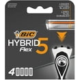 thumbnail image 1 of BIC Hybrid 5 Flex Men's Shaver Refills with 5 Moveable Nano-Tech Titanium Coated Razor Blades, 1 of 2