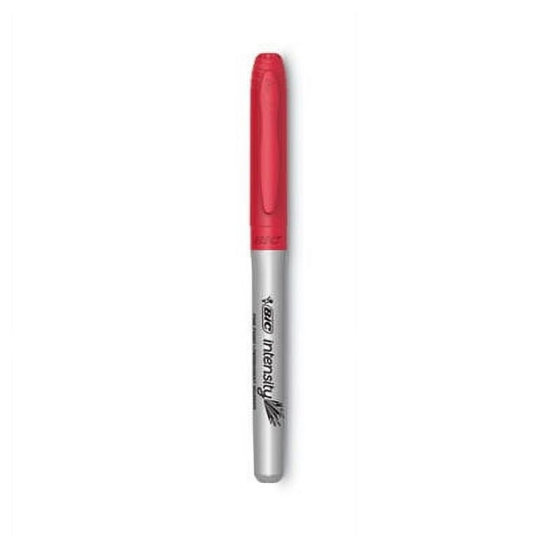 Intensity Fine Tip Permanent Marker, Fine Bullet Tip, Rambunctious Red, Dozen Intensity Fine Tip Permanent Marker, Fine Bullet Tip, Rambunctious Red, Dozen