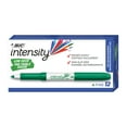 thumbnail image 1 of BIC Intensity Green Low Odor Dry Erase Markers, Fine Tip, 12-Count Pack, 1 of 4