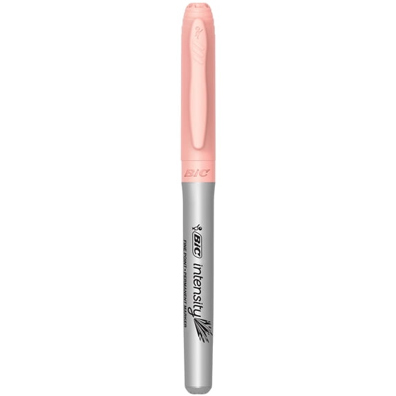 BIC Intensity Permanent Marker, Fine Point, Peach Parfait, Single Marker