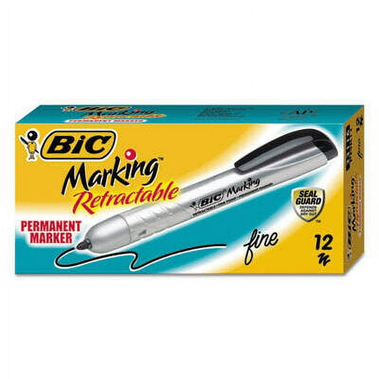 BIC BodyMark Temporary Tattoo Markers, Fine Tip, Assorted Colors