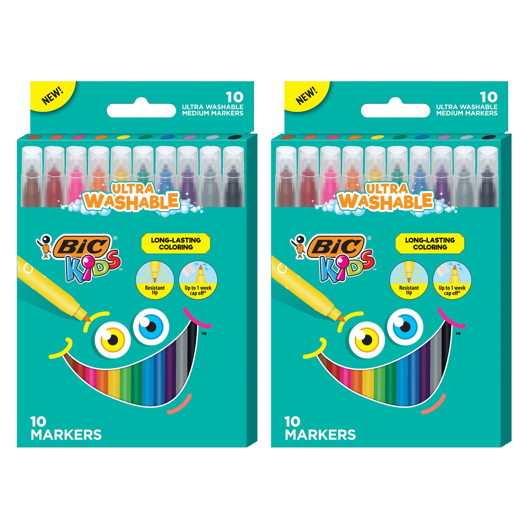 Bic Child's First Magic Marker Assorted Colors 96-Count