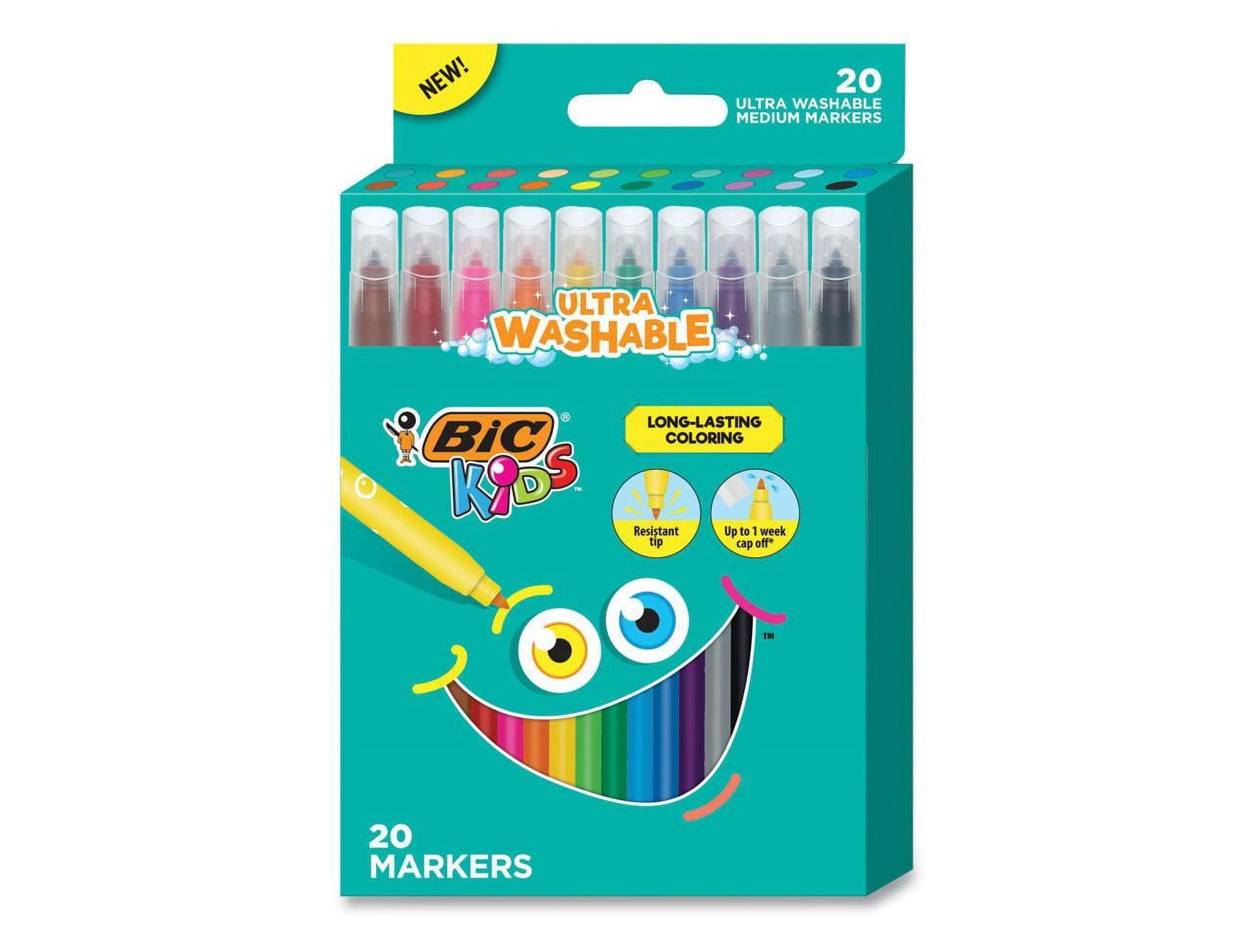 BIC Kids Couleur Felt Paint Pen (Ultra Washable) 24 Color - AliExpress