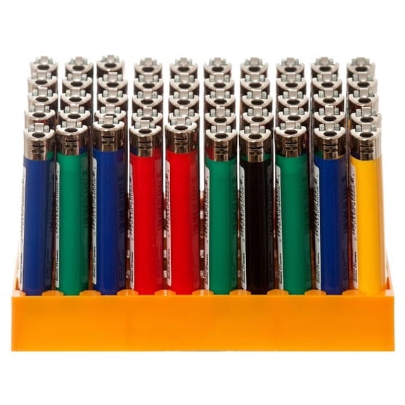 Bic Lighter Asst Color Wholesale, (50 - Pack)