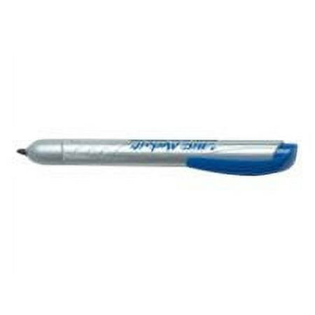 BIC Mark-it Retractable Permanent Marker, Blue, Dozen
