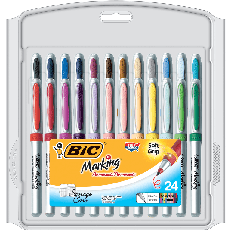 https://i5.walmartimages.com/seo/BIC-Marking-Fashion-Permanent-Marker-Ultra-Fine-Point-Assorted-Colors-24-Count_a47e1b6a-834a-4741-8983-bbec9f0e9ebd_4.3c63e97814dcc4546c9cc22f4a93c35f.png?odnHeight=768&odnWidth=768&odnBg=FFFFFF