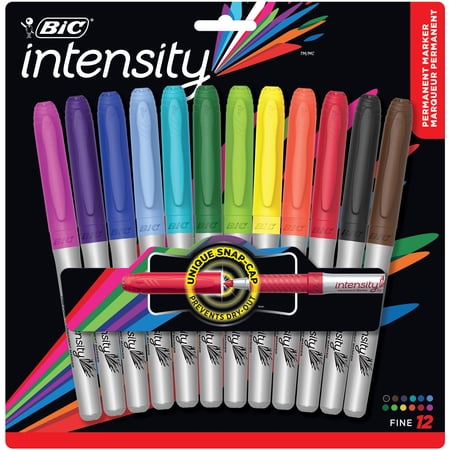 BIC Marking Fine Tip Permanent Marker, Assorted, Dozen price history and forecast - BIC GPMAP12 AST