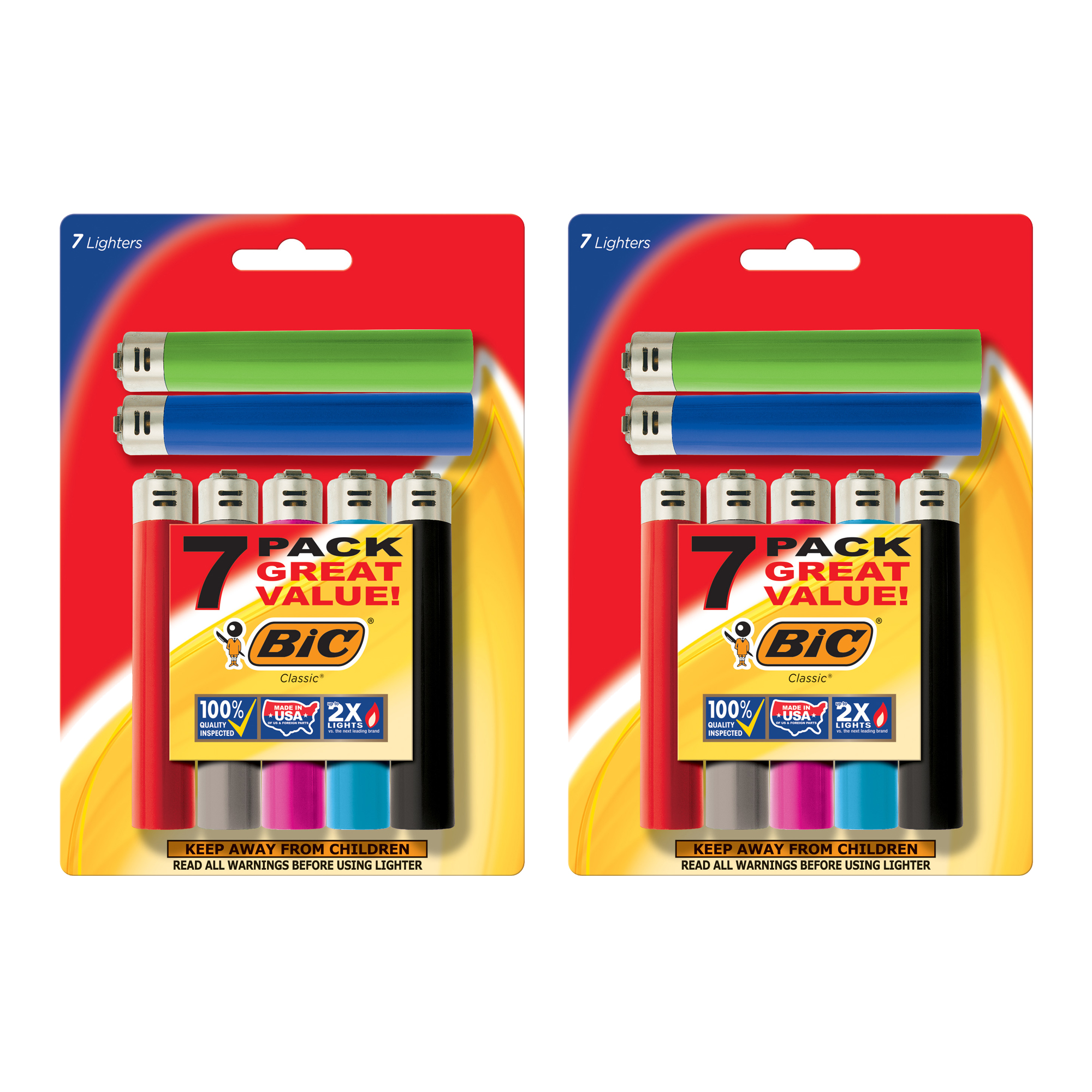 BIC 2Pack Rock Band Lighters