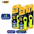 thumbnail image 1 of BIC Mega Utility Lighter  Plastic 6cm Wand Long Reach Lighter, Push Button Lighter for BBQ & Candle ( Pack of 3), 1 of 8