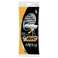 thumbnail image 1 of BIC Metal Disposable Razor, 5-Count, 1 of 2