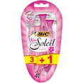 thumbnail image 1 of BIC Miss Soleil X Disposable Women's Razors 3+1, 1 of 1